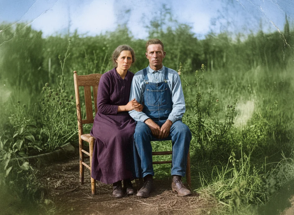 AI Photo Restoration hover effect preview