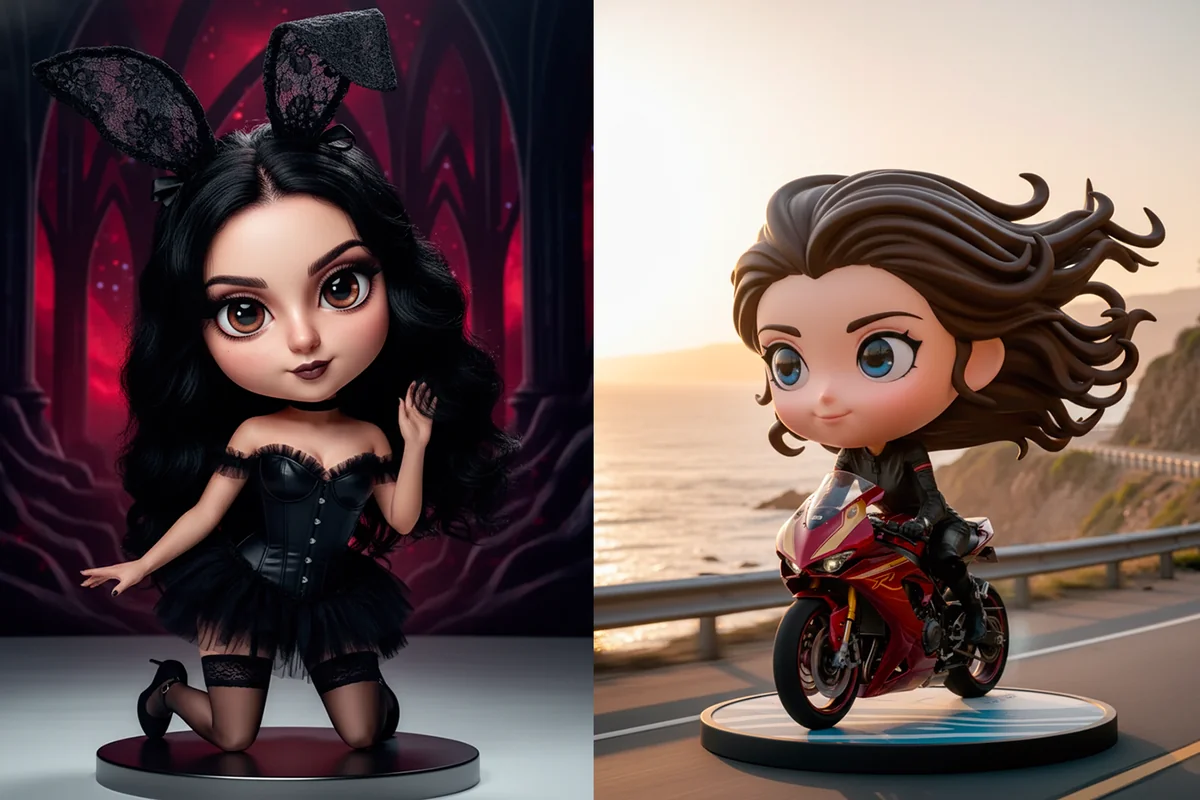 AI Q-Doll Creator effect preview