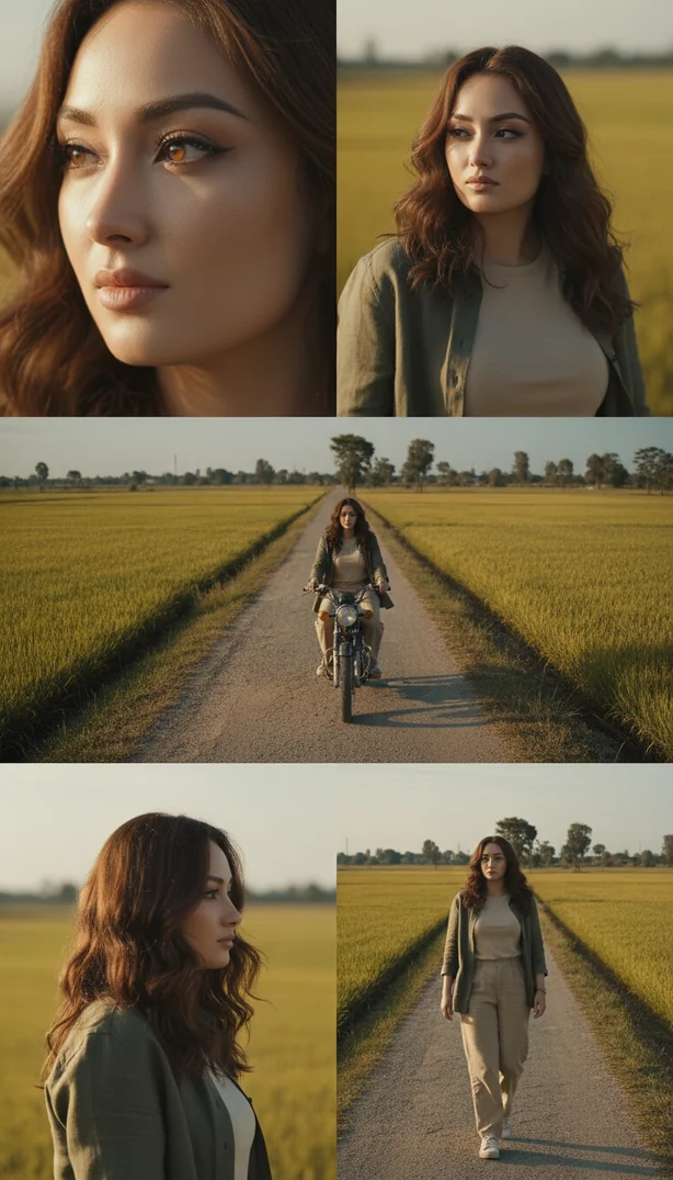 Village Path Story Layout