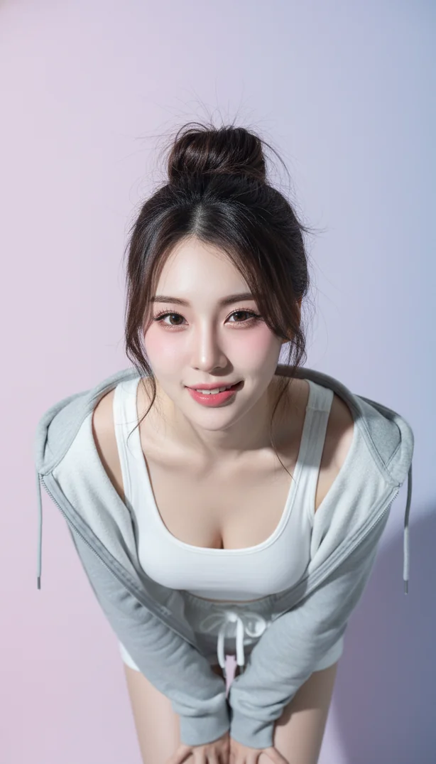 Playful Forward Lean