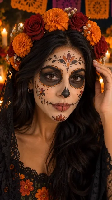 Last frame, Catrina portrait