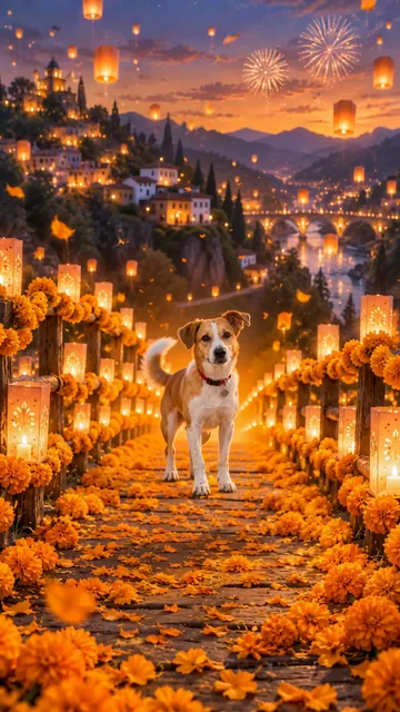 First frame, Pet on the marigold bridge